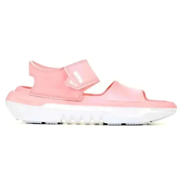 NWT Nike Playscape GS Arctic Punch Pink And White Strap Sandals - Picture 1 of 7